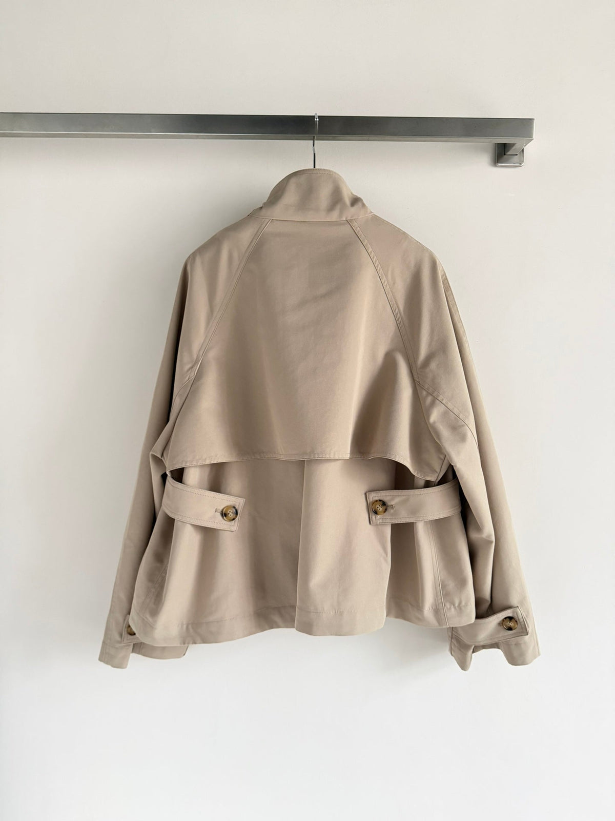 Loewe Trench Coat Light Khahi Cotton 352924