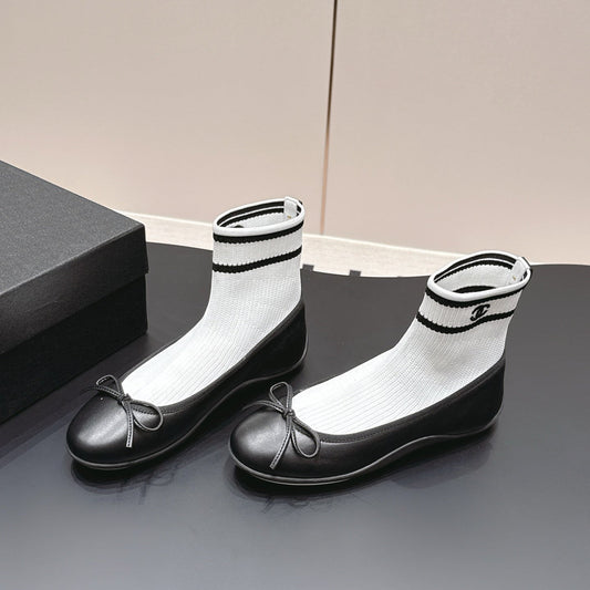CC 26s Sneakers Black White Lambskin Mesh 922675
