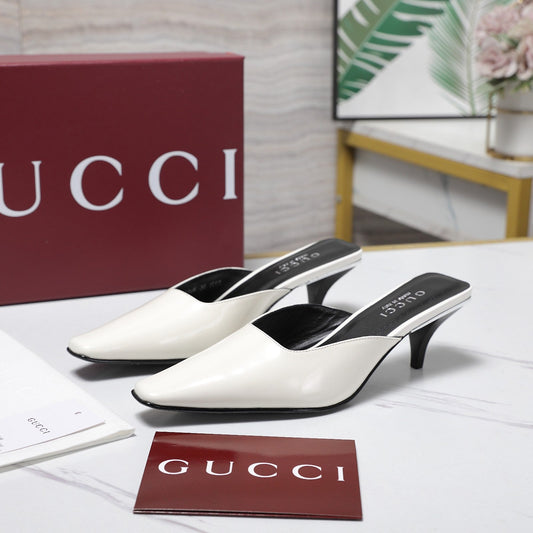 GG Cruise 2026 Mule 60mm White Sheepskin 601084
