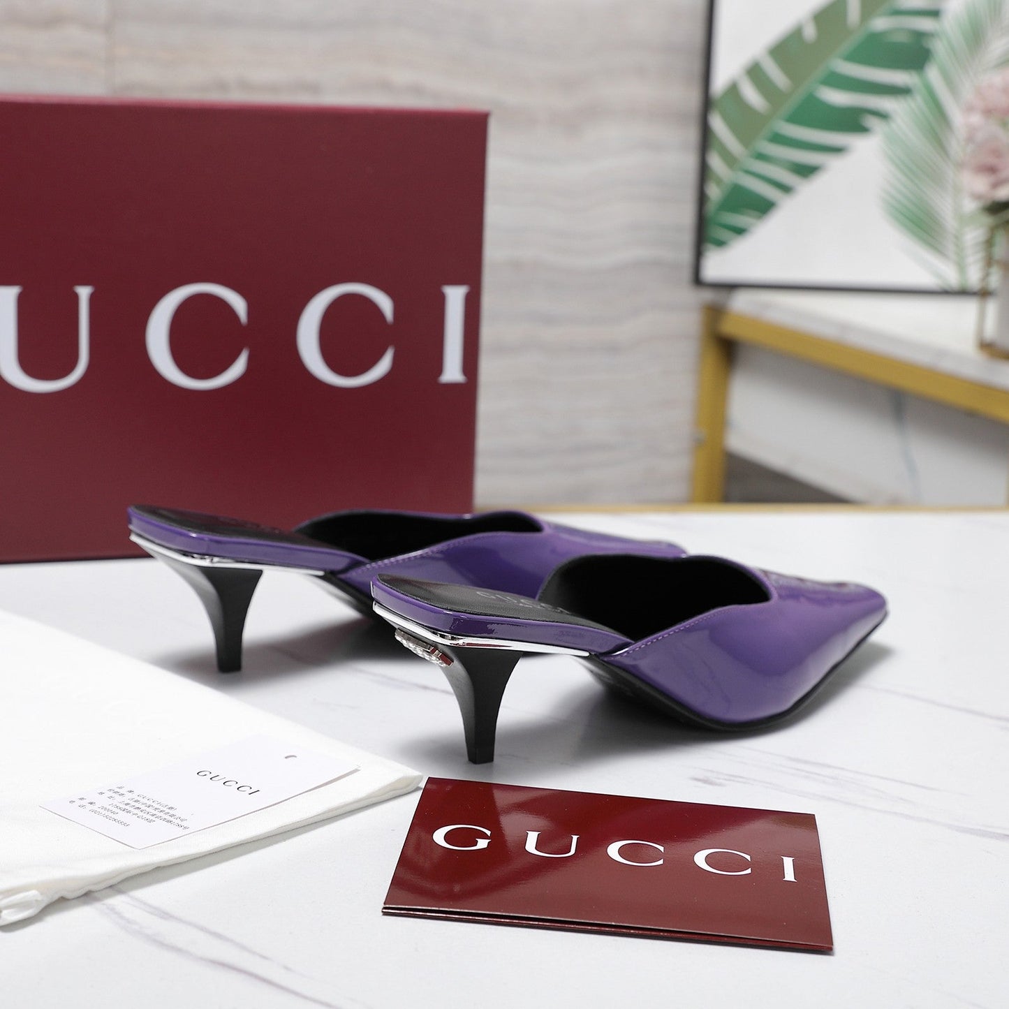 GG Cruise 2026 Mule 60mm Purple Sheepskin 601087