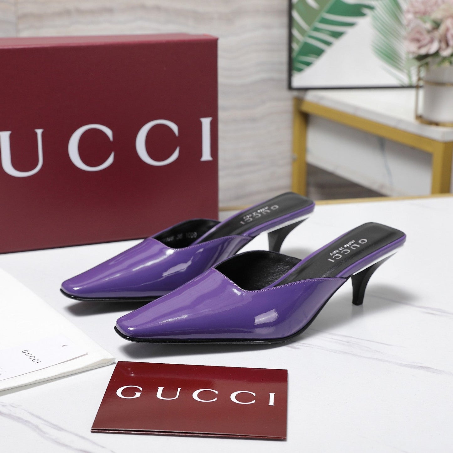 GG Cruise 2026 Mule 60mm Purple Sheepskin 601087