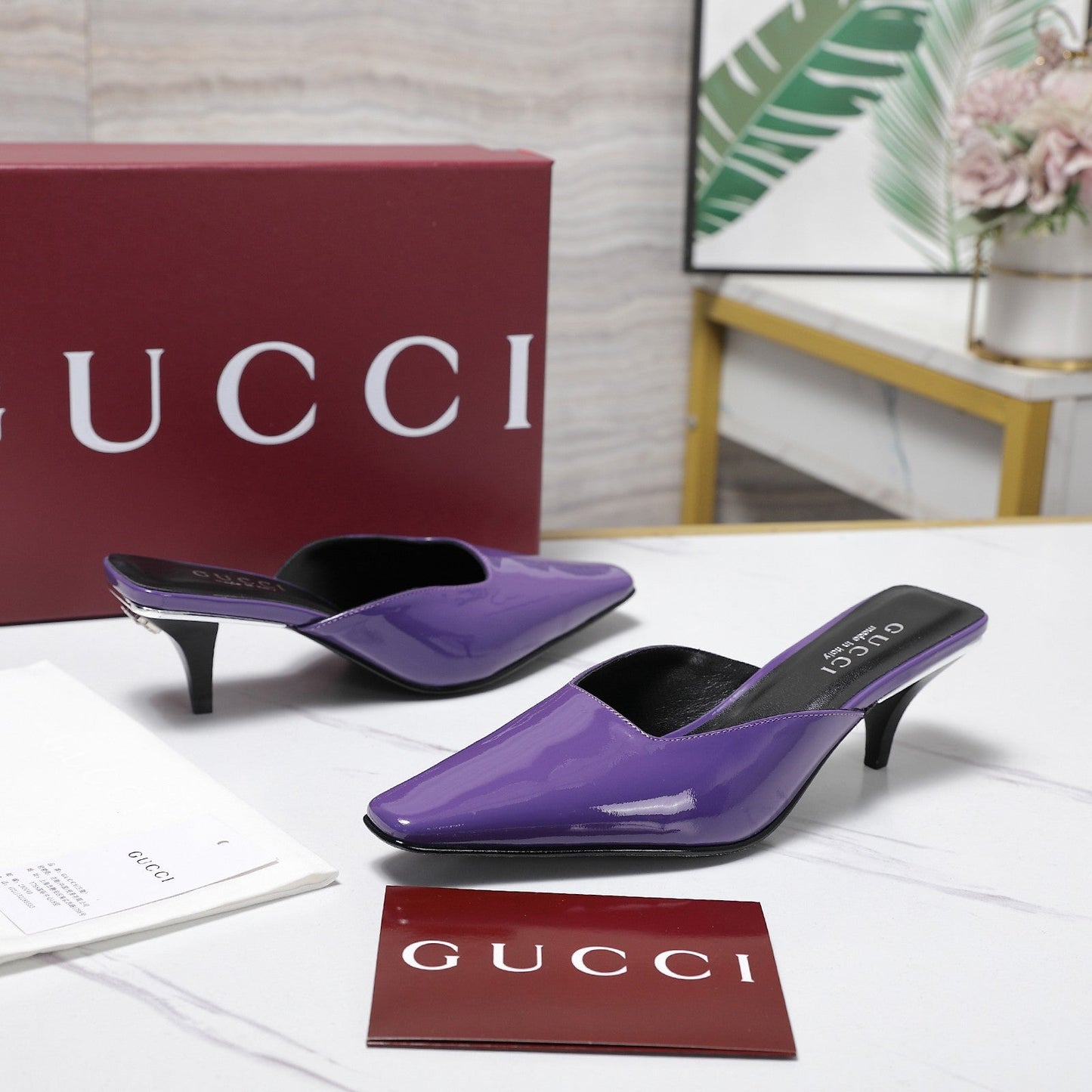 GG Cruise 2026 Mule 60mm Purple Sheepskin 601087