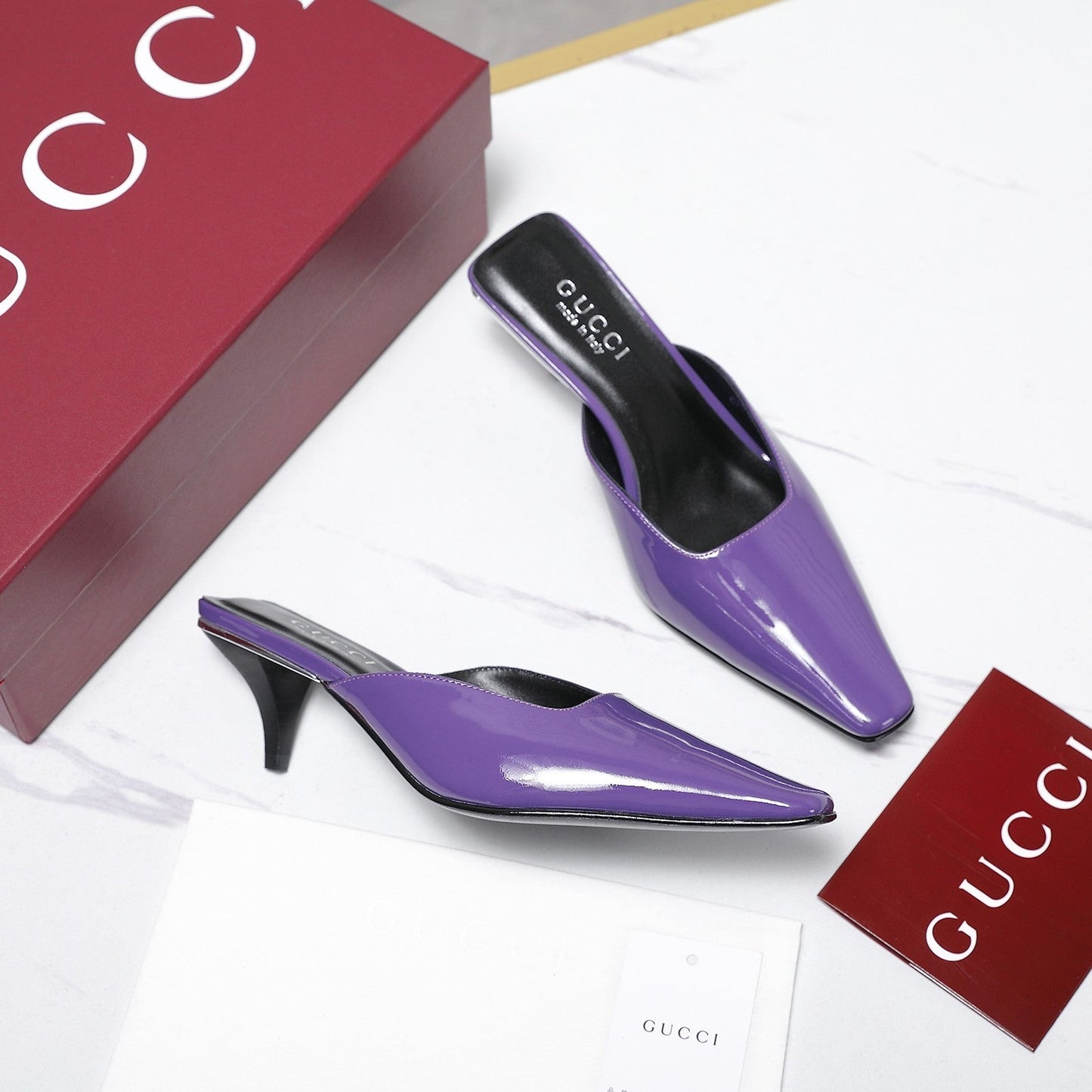 GG Cruise 2026 Mule 60mm Purple Sheepskin 601087