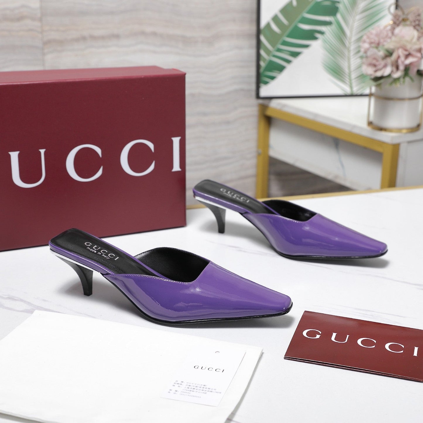 GG Cruise 2026 Mule 60mm Purple Sheepskin 601087
