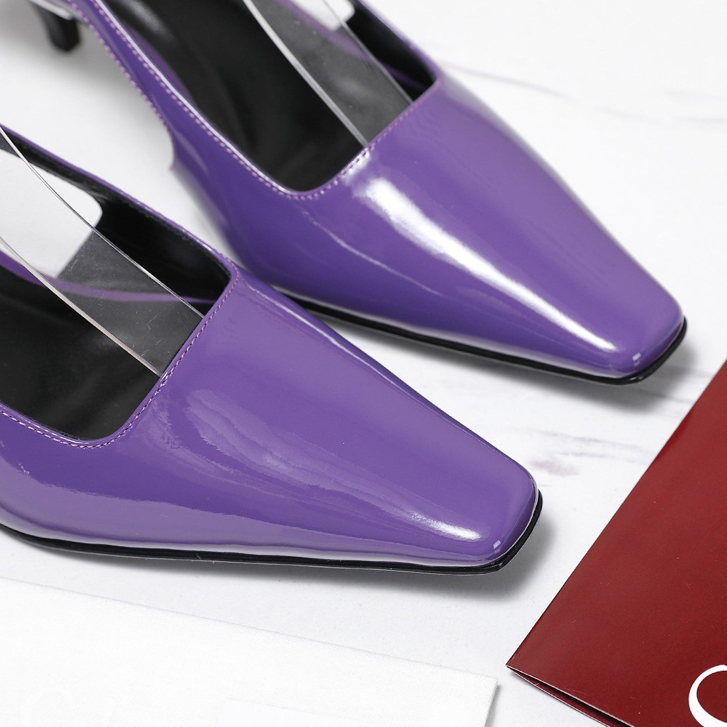 GG Cruise 2026 Slingback 55mm Purple Sheepskin 601091