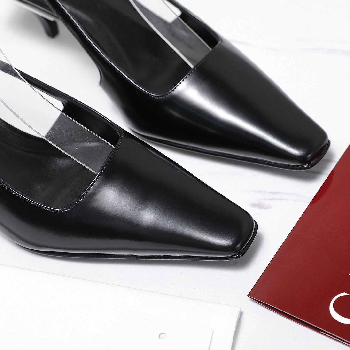 GG Cruise 2026 Slingback 55mm Black Sheepskin 601093