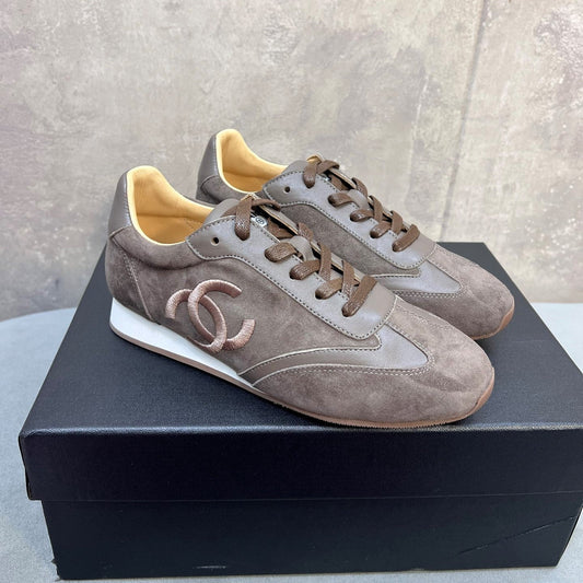 CC 26P Sneakers Grey-Brown Suede 682523