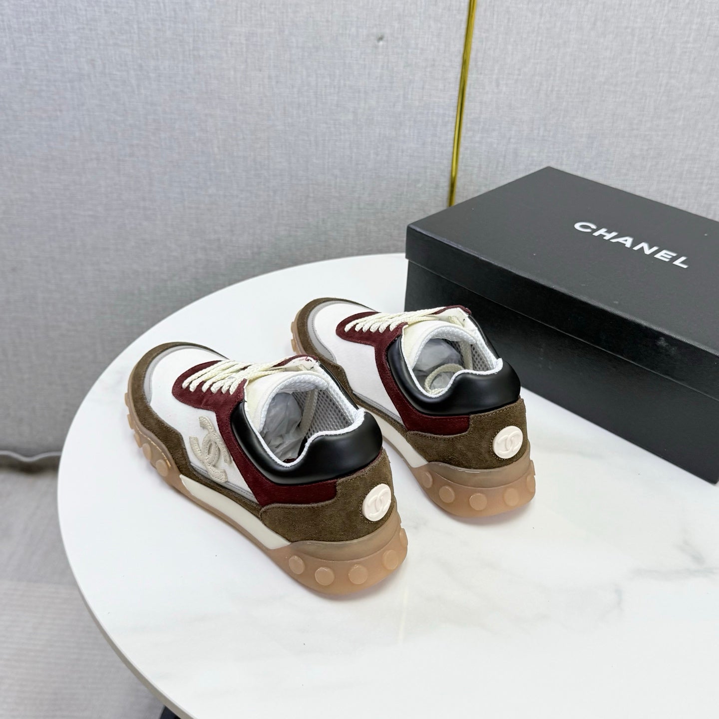 CC 26s Casual Sneakers Colorful Suede Calfskin 972885