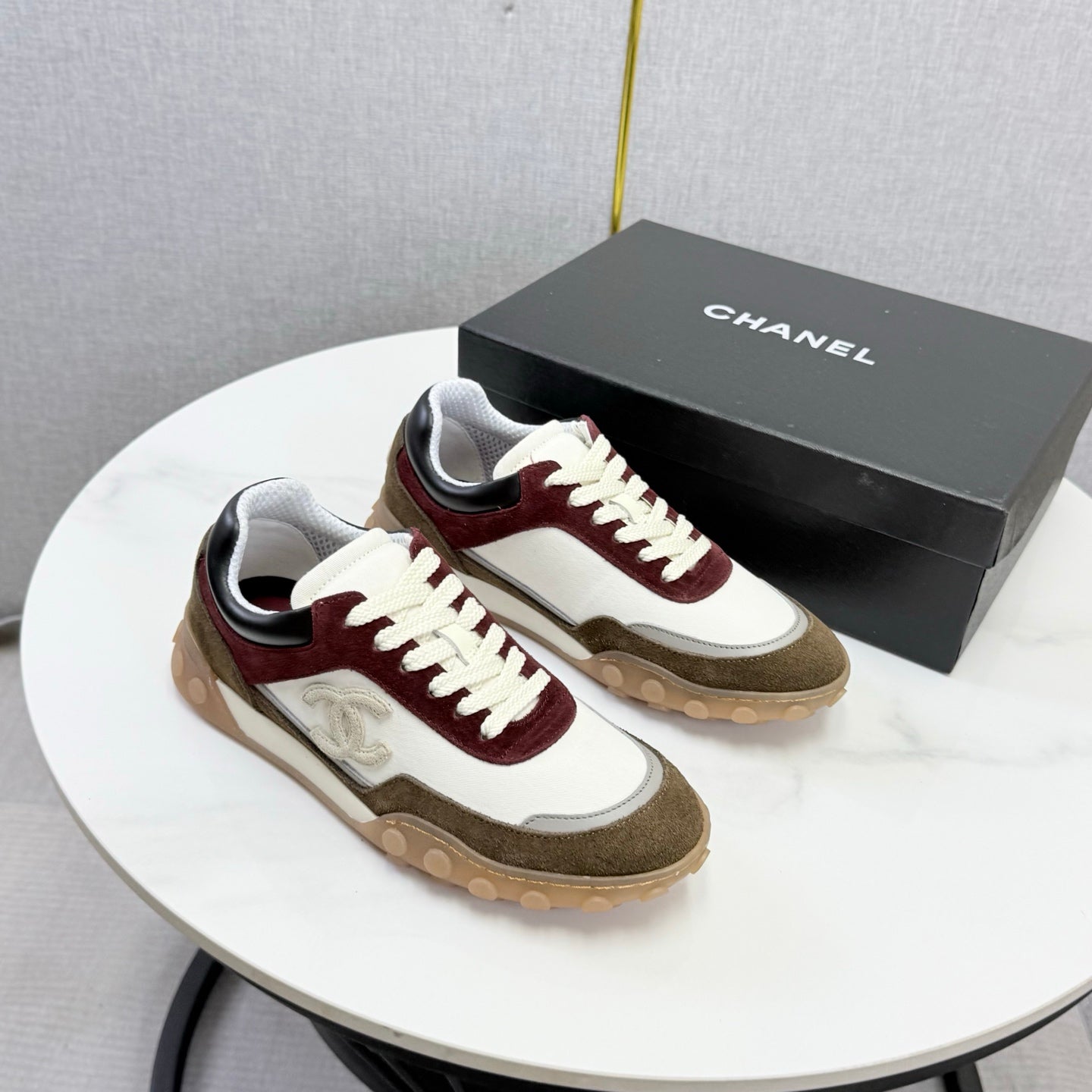 CC 26s Casual Sneakers Colorful Suede Calfskin 972885