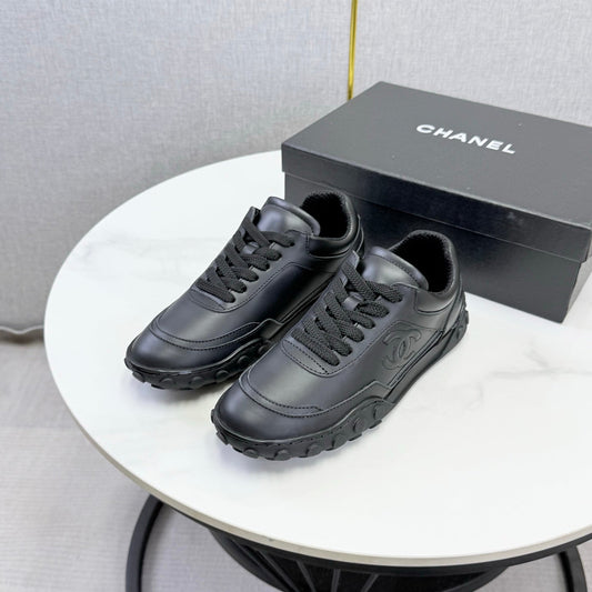 CC 26s Casual Sneakers Black Calfskin 972887
