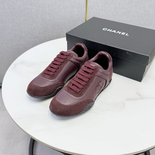 CC 26s Sneakers Burgundy Leather Suede 972902