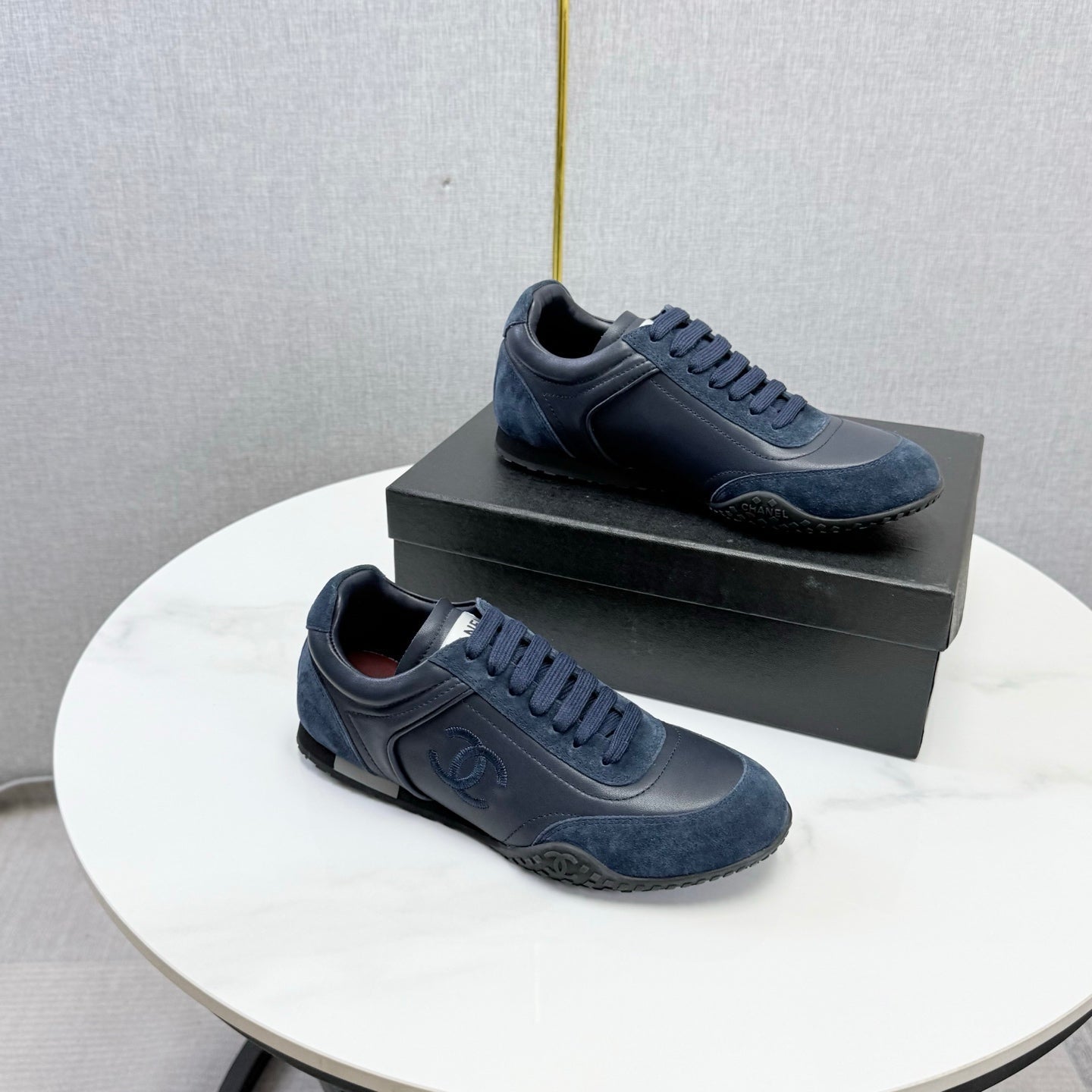 CC 26s Sneakers Dark Blue Leather Suede 972904