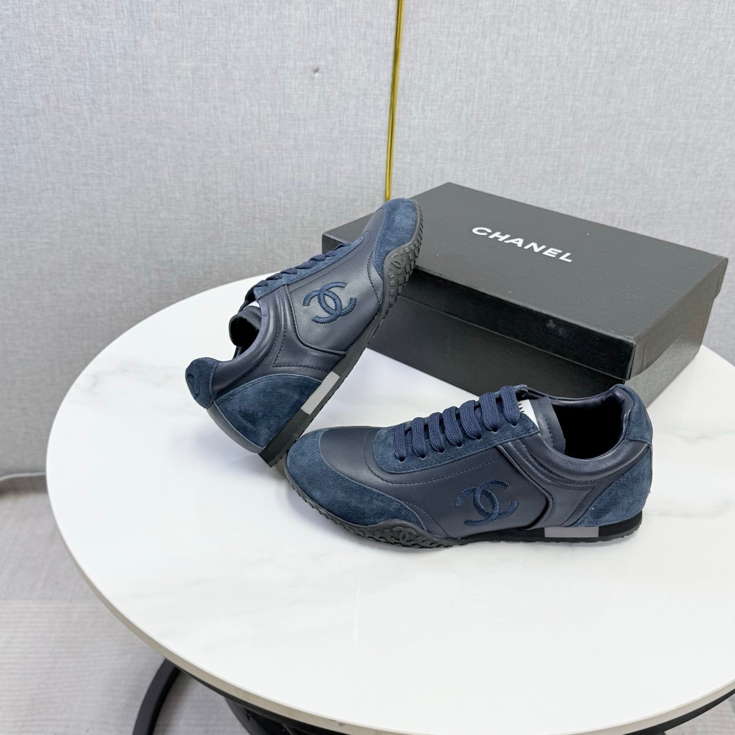 CC 26s Sneakers Dark Blue Leather Suede 972904