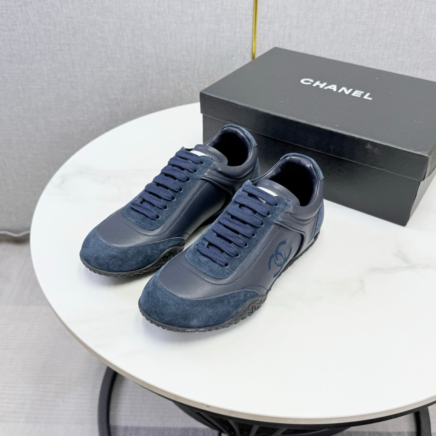 CC 26s Sneakers Dark Blue Leather Suede 972904