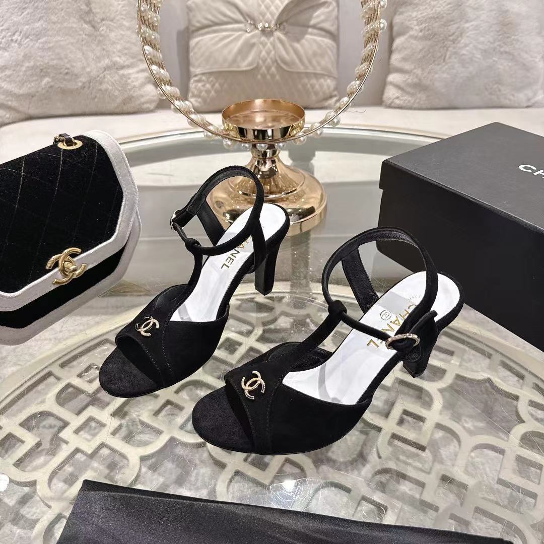 Chanel 2026 Platform Sandals Lambskin 834310