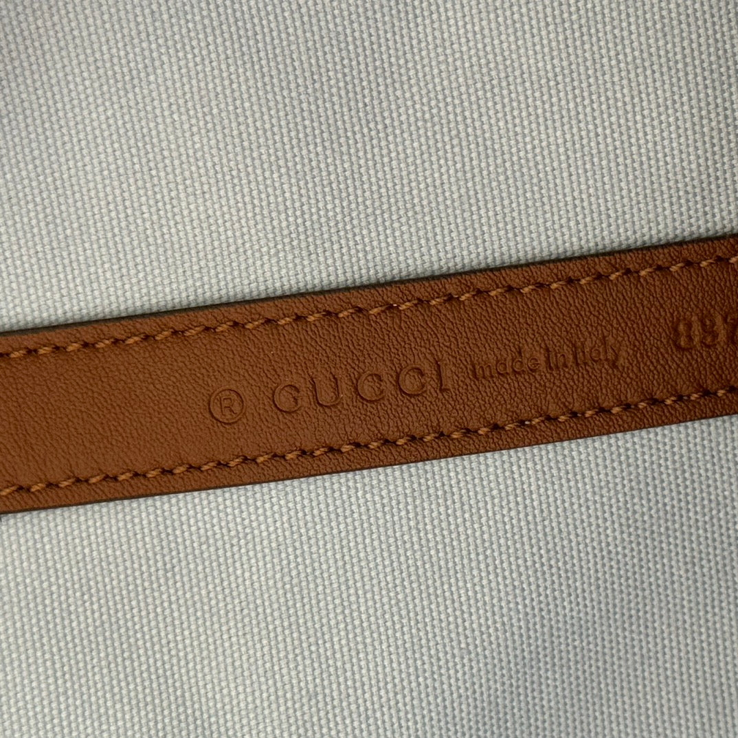 Gucci Totissima Tote Bag Light Blue Denim Canvas & Brown Leather.