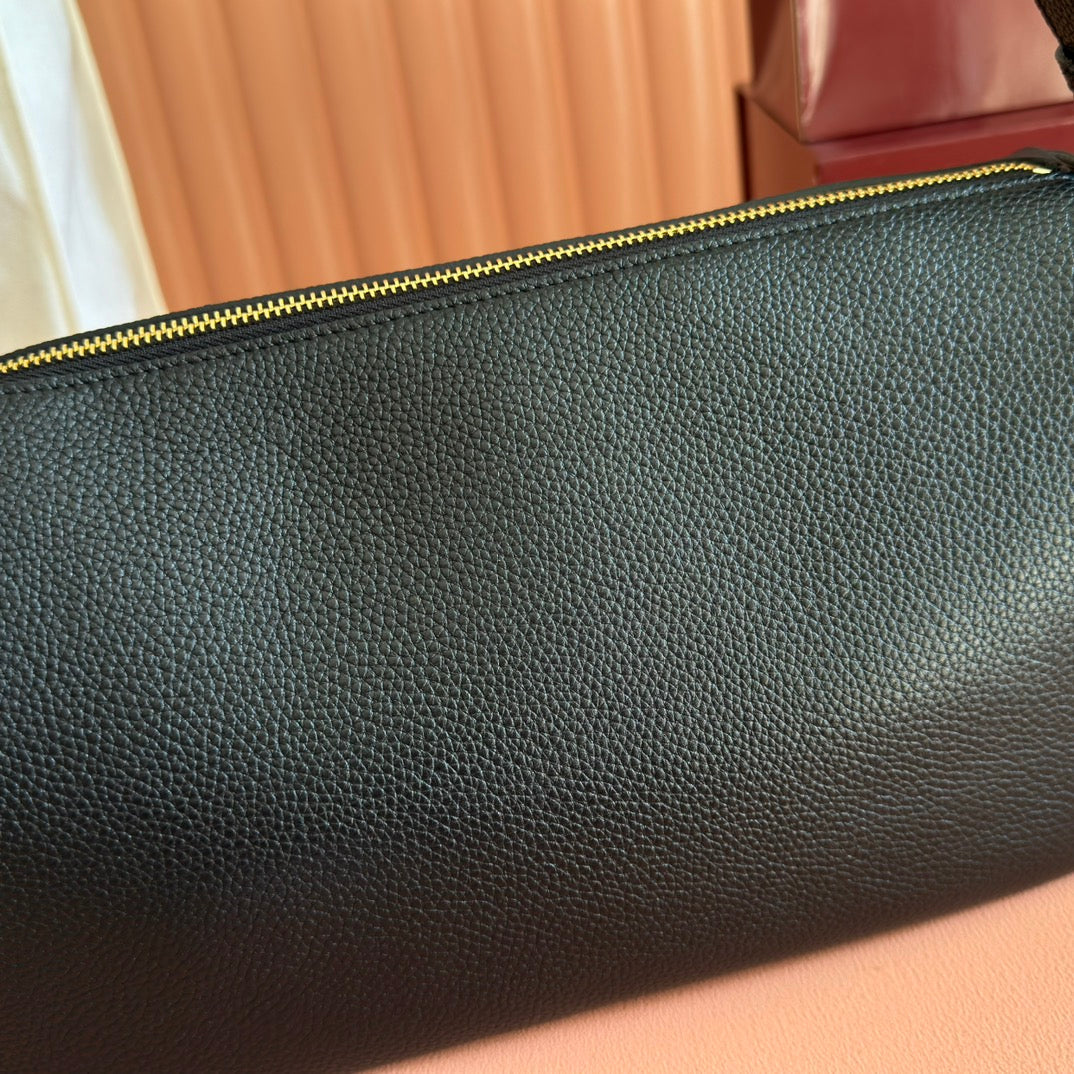 Gucci Half Horsebit Mini Bag 31.5 Black Grain Cowhide 273165