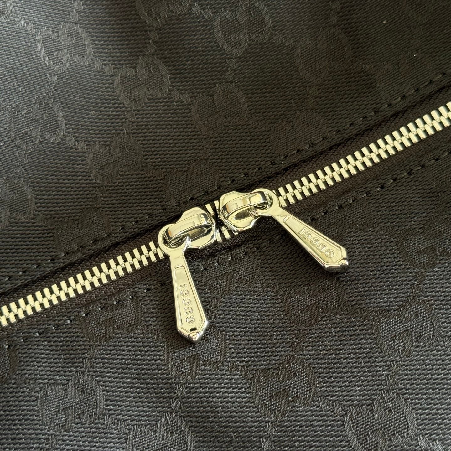 GG Brera Medium Crossbody Bag Black Canvas