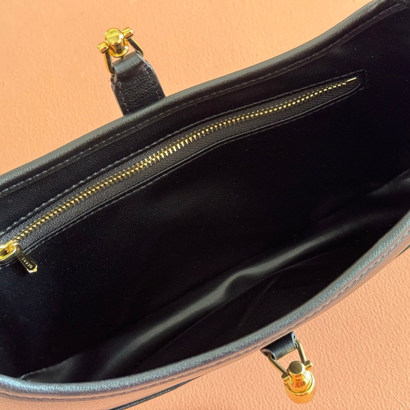 GG Jackie 1961 Slim Shoulder Bag Black Lambskin 285155