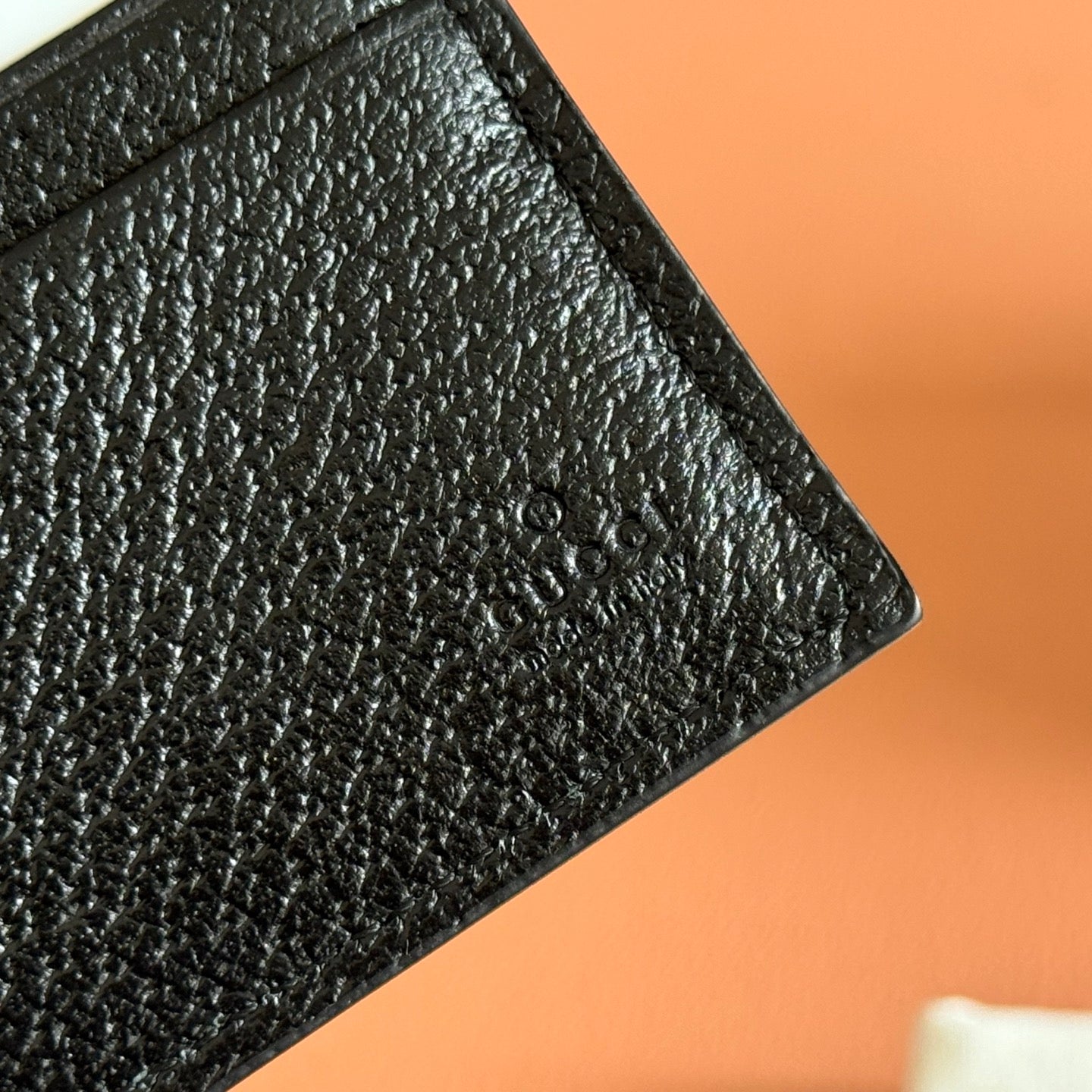 GG Animalier Wallet Black Leather