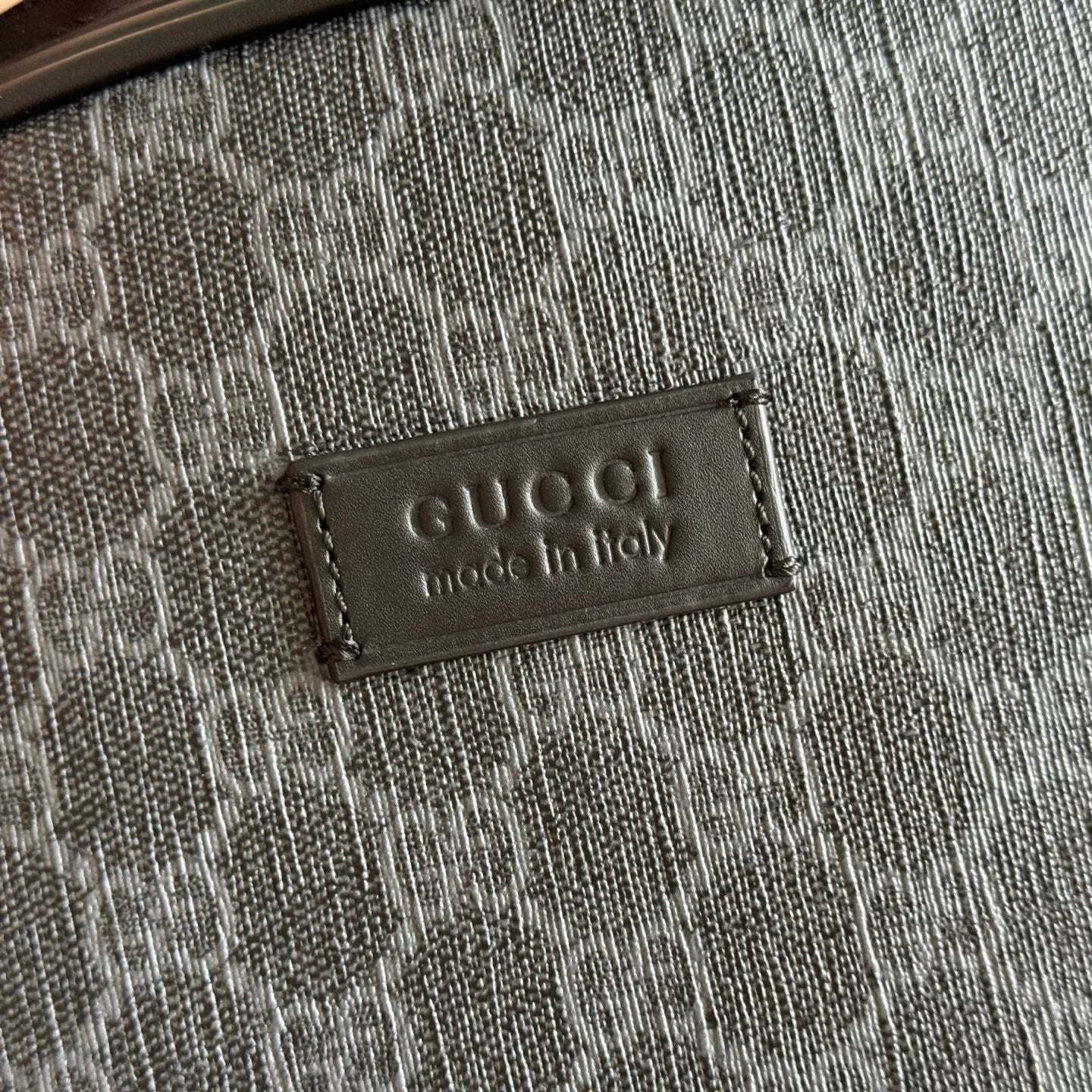 GG Porter Medium Backpack Black Canvas 292637