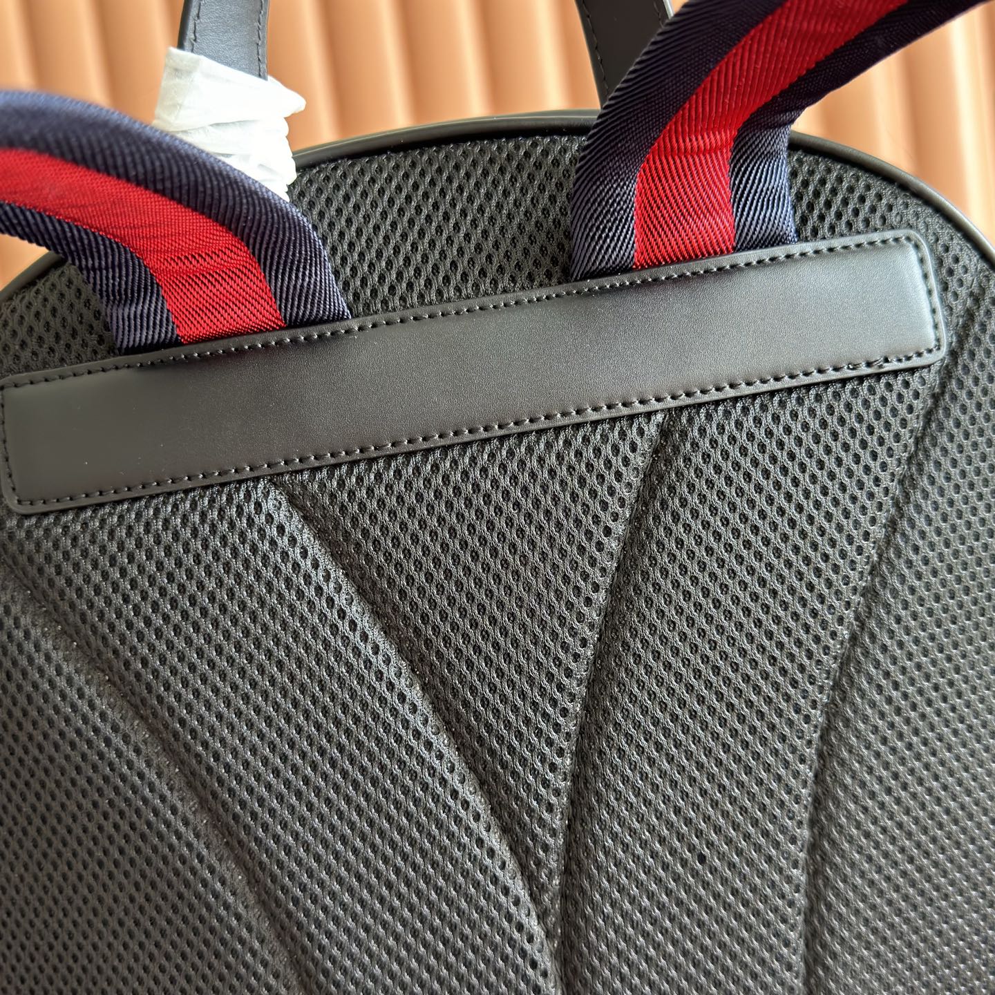 GG Porter Medium Backpack Black Canvas 292637