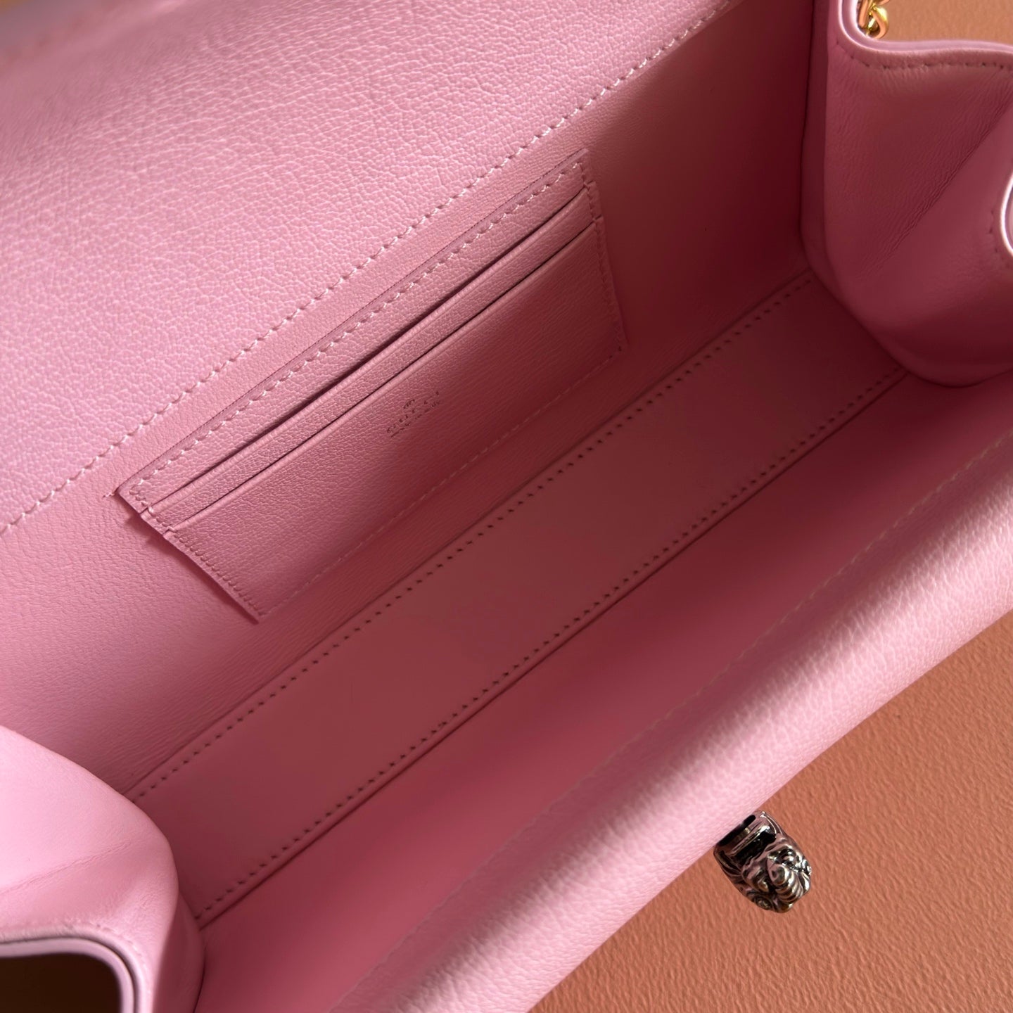 GG Dionysus Small Shoulder Bag Pink Grainy Leather 292587