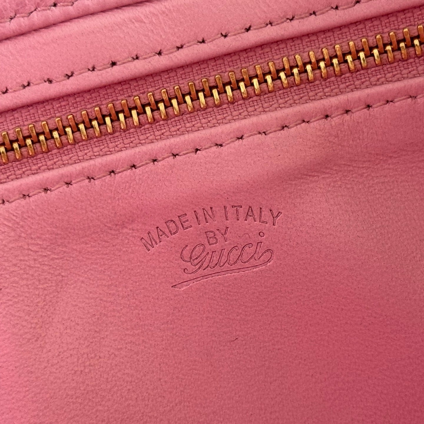 GG Jackie 1961 Slim Shoulder Bag Pink Lambskin 292681