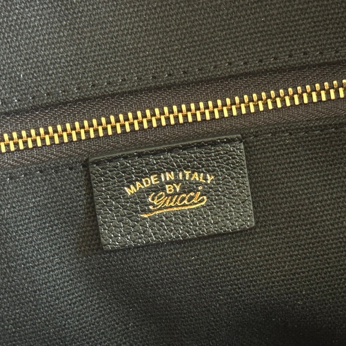 GG 2026 Borsetto Boston Bag Black Canvas Leather