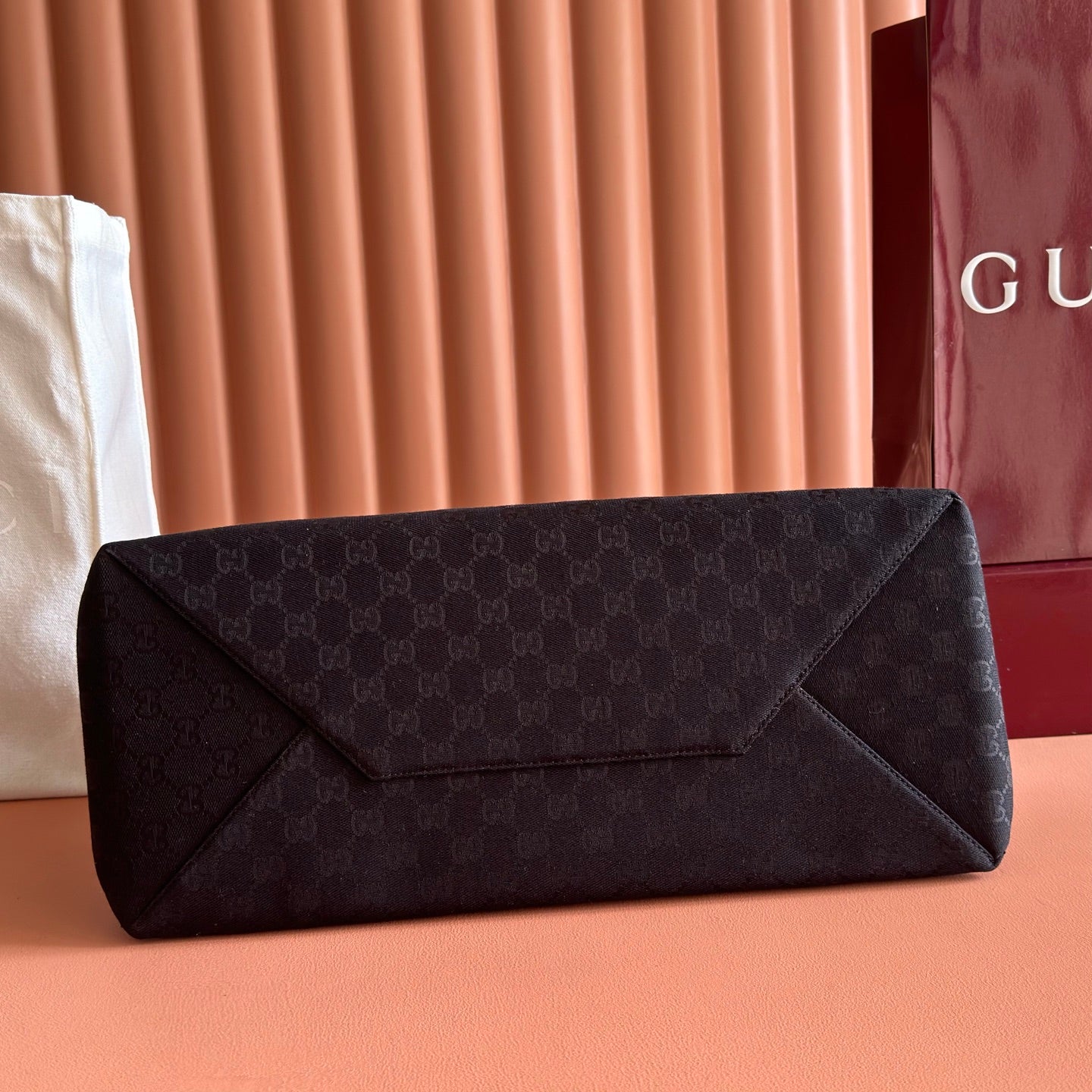 GG NY Large Tote Bag Black Canvas 292662