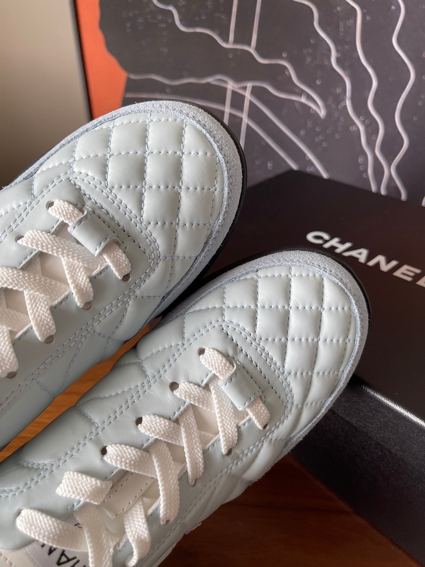 CC 26ss Low-Top Sneaker Light Blue Leather 623163