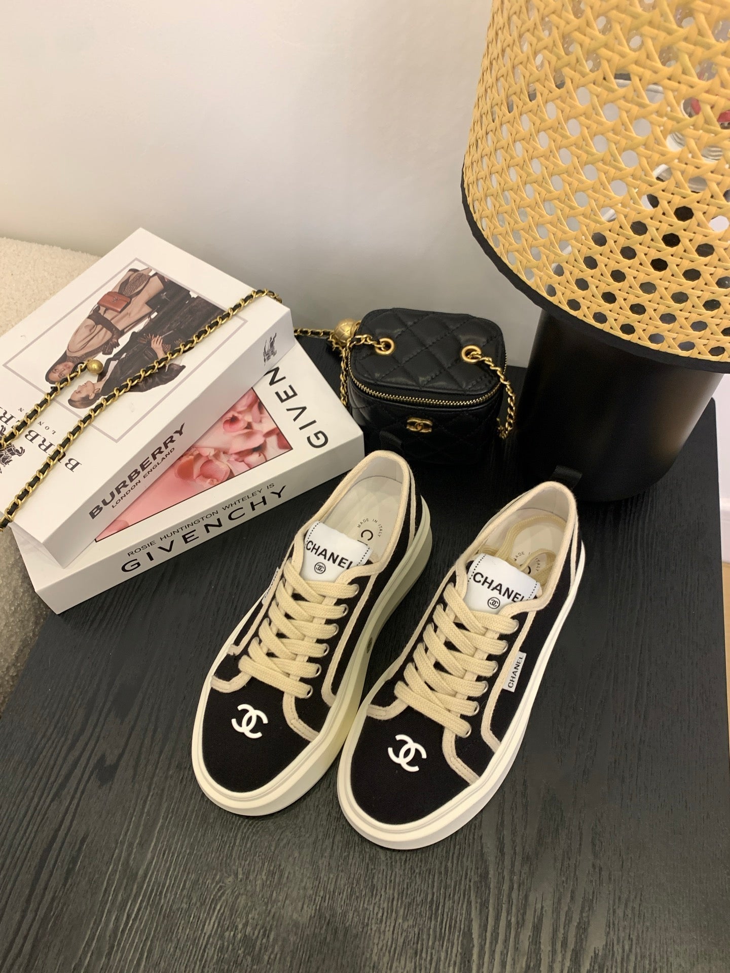 CC25 Sneaker Black Beige Canvas 288782
