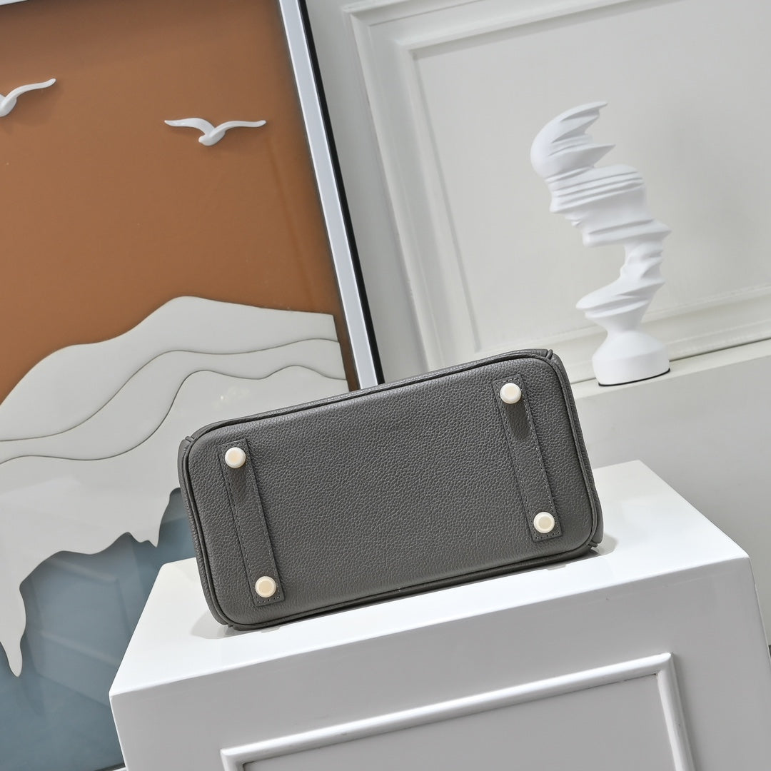 HM Birkin Gris Etain Togo Leather GHW