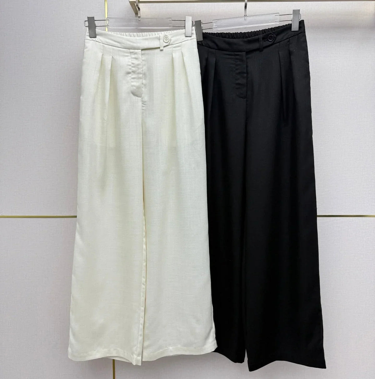 Prada 2026 Wide-Leg Pants Polyester 400185