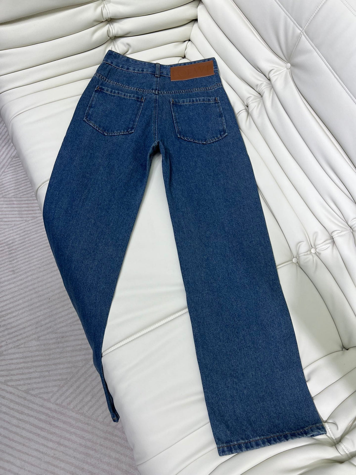 Loewe 26s Straight Leg Jeans Denim 407985