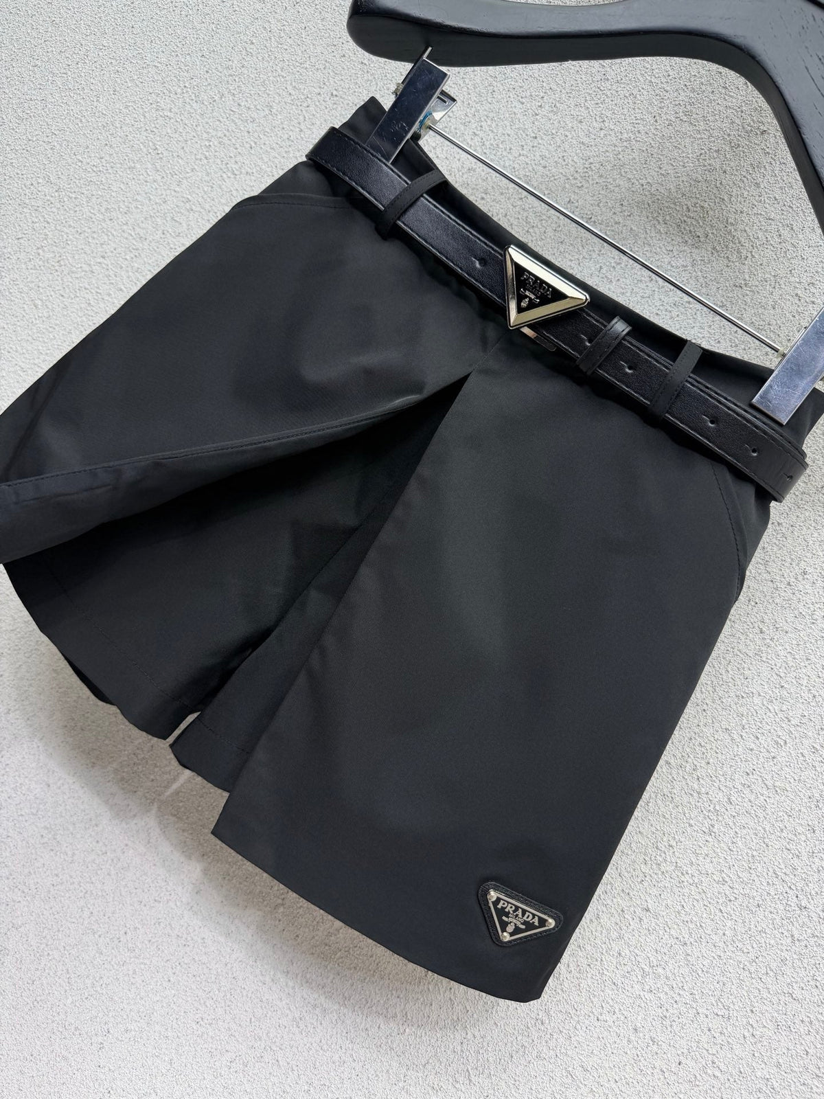 Prada Shorts With Belt Polyester 381885