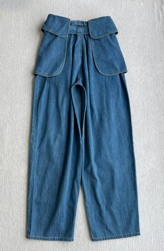 Loewe Cargo Jeans Blue Denim 372597