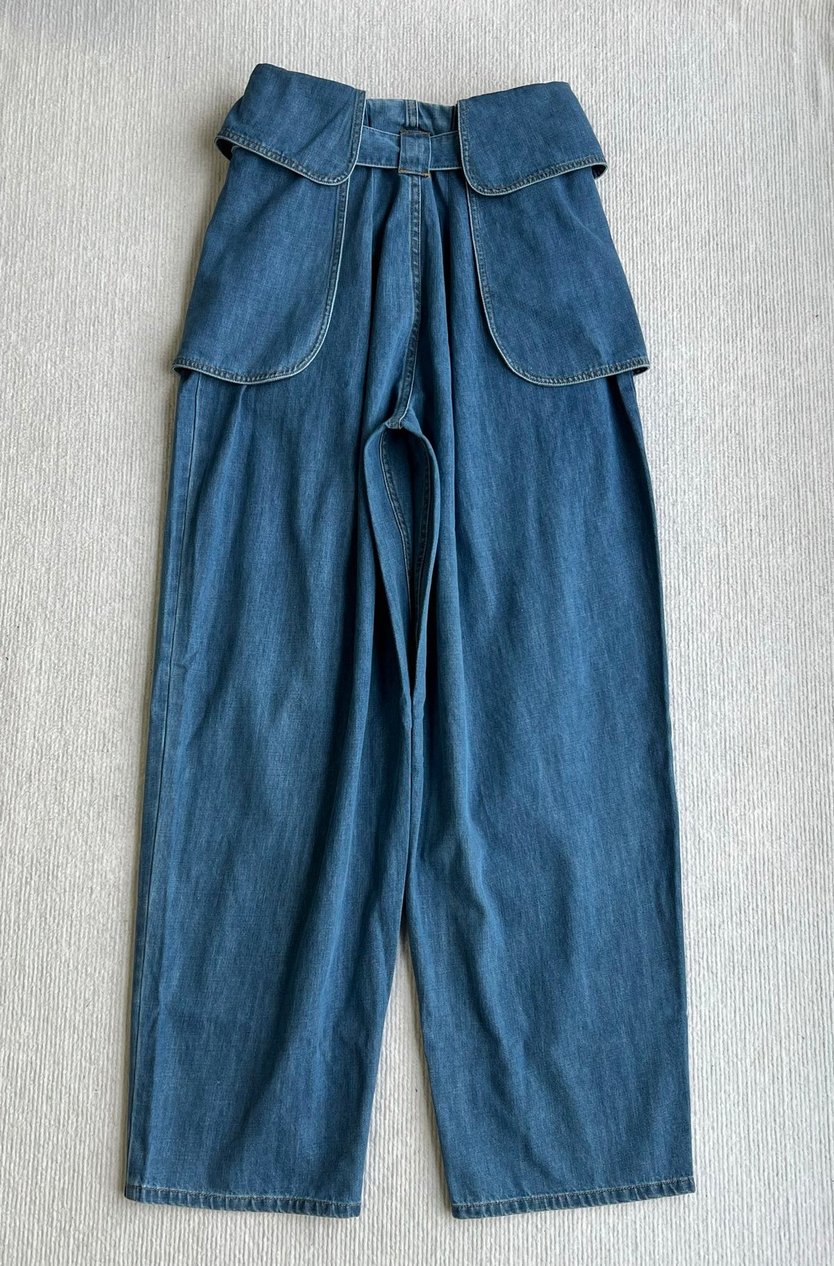 Loewe Cargo Jeans Blue Denim 372597