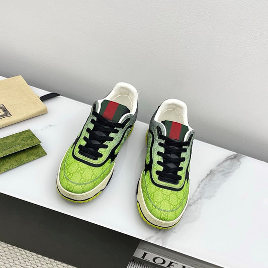 GG Women's Re-Web Trainers Neon Canvas 611288