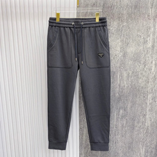 PRA 2026 Men's Casual Pants Gray Fabric 842902