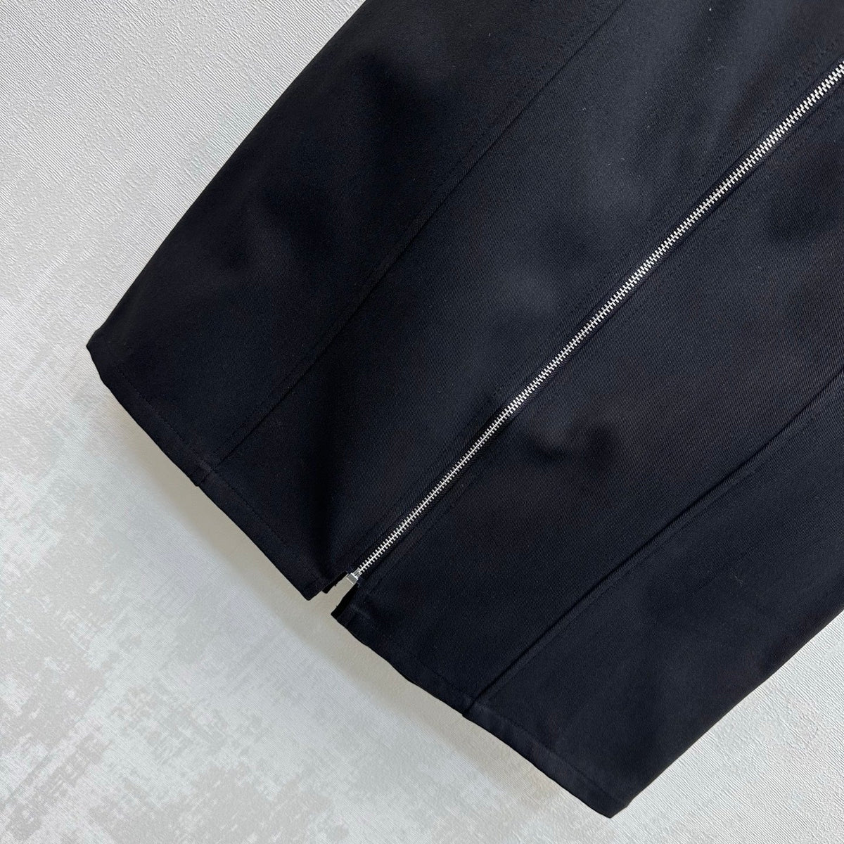 HM 26s Mid-length Skirt Dark Blue Cotton 378845