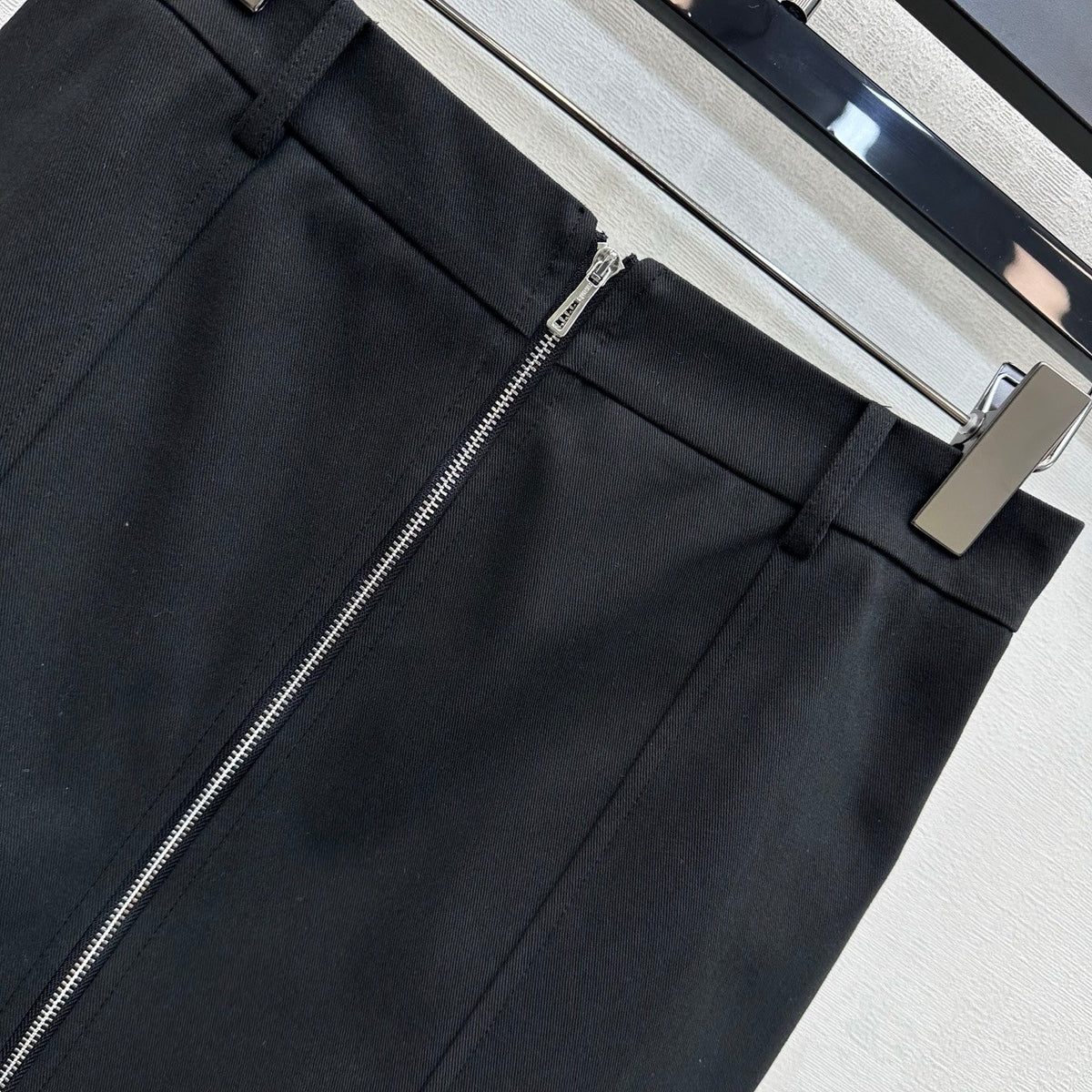 HM 26s Mid-length Skirt Dark Blue Cotton 378845
