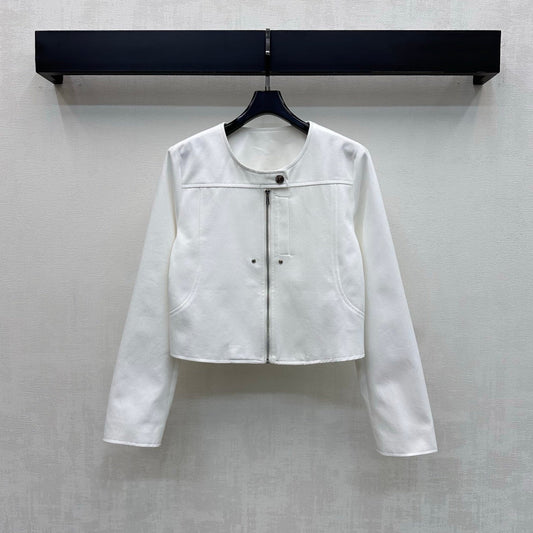 HM 26s Twill Jacket White Cotton 378843
