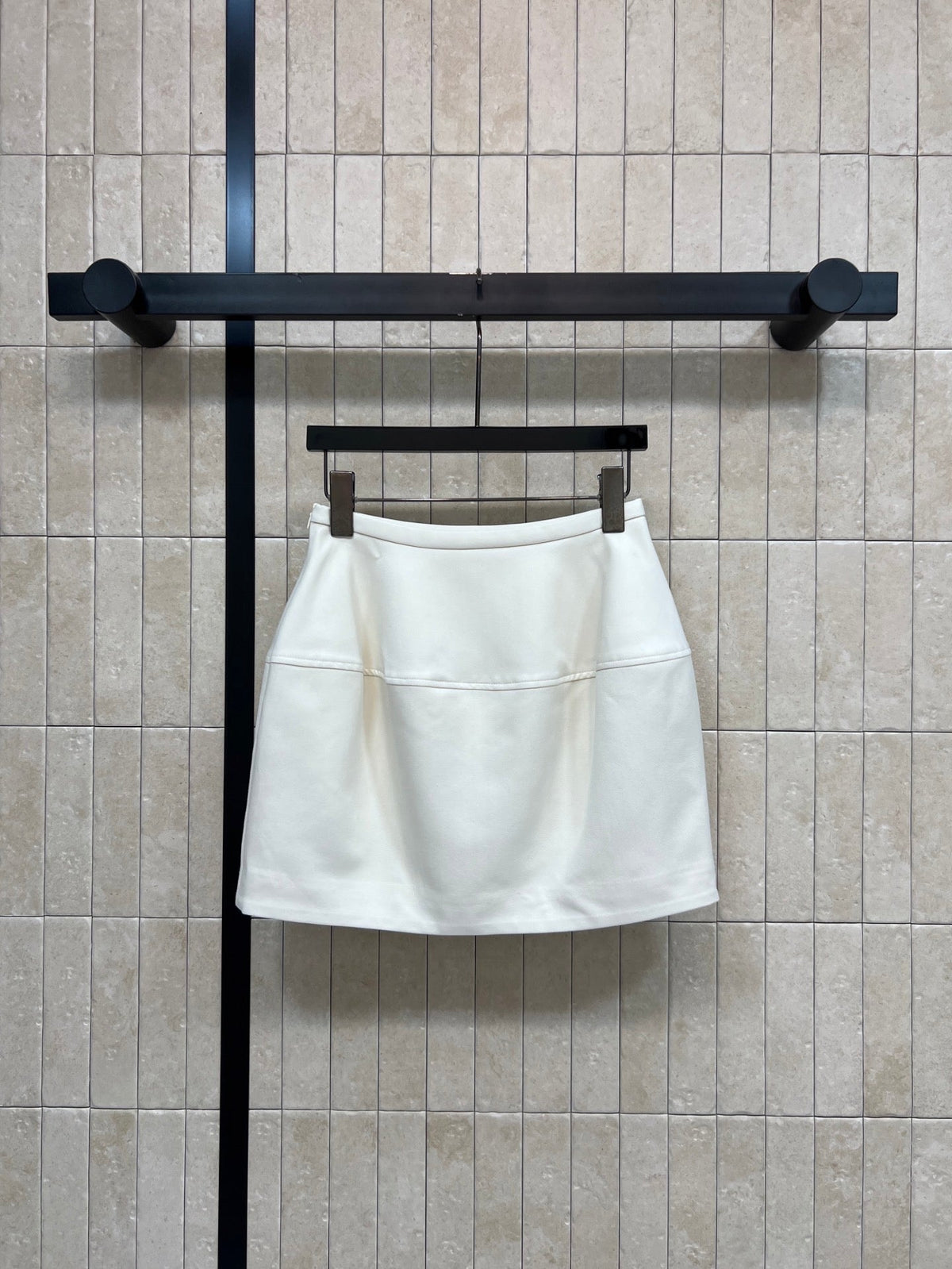Loewe Balloon Skirt White Cotton Silk 402857
