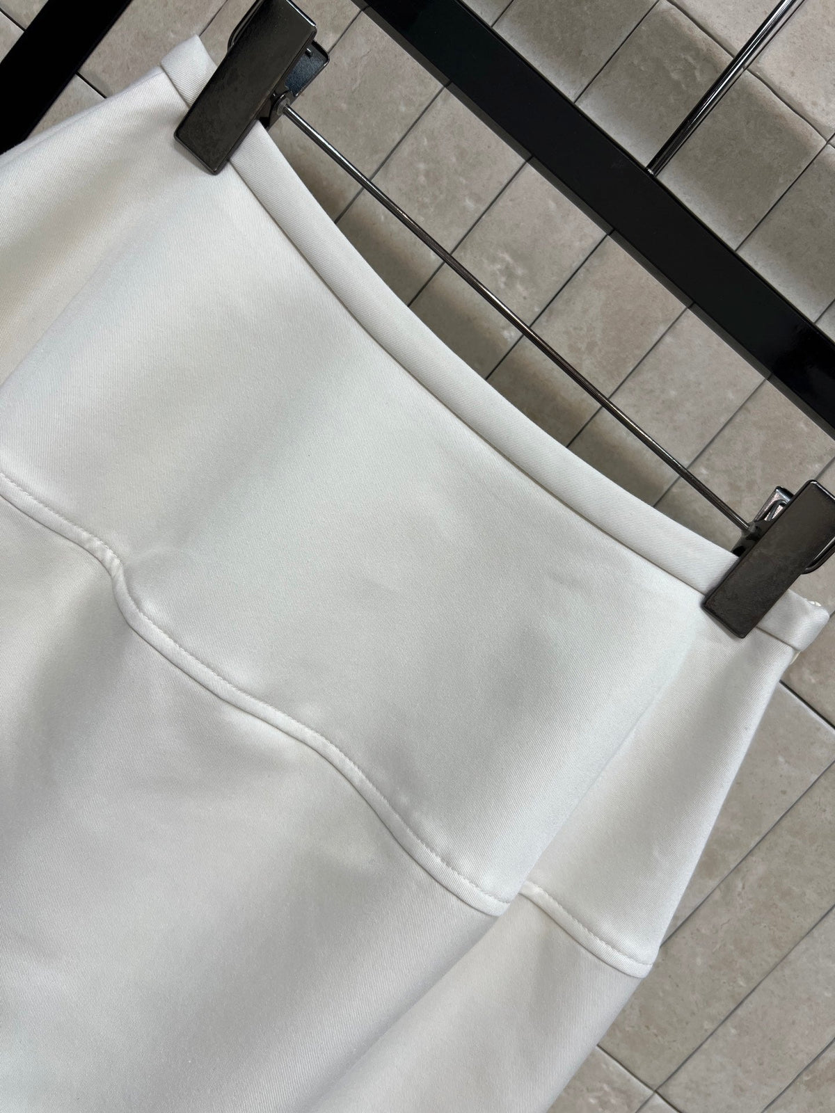 Loewe Balloon Skirt White Cotton Silk 402857