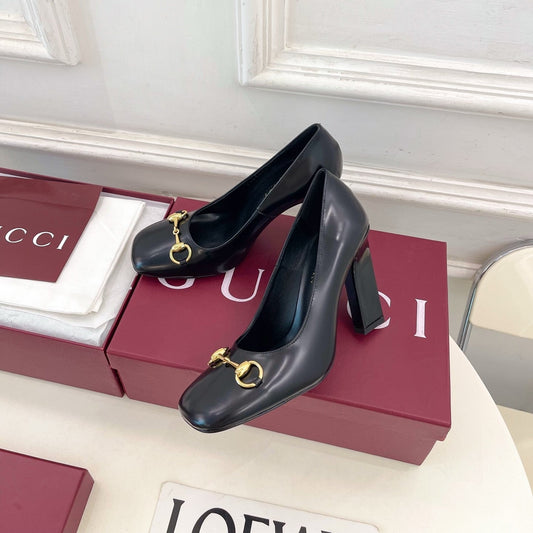 GG 26s Signora Pump 10cm Black Leather 640300