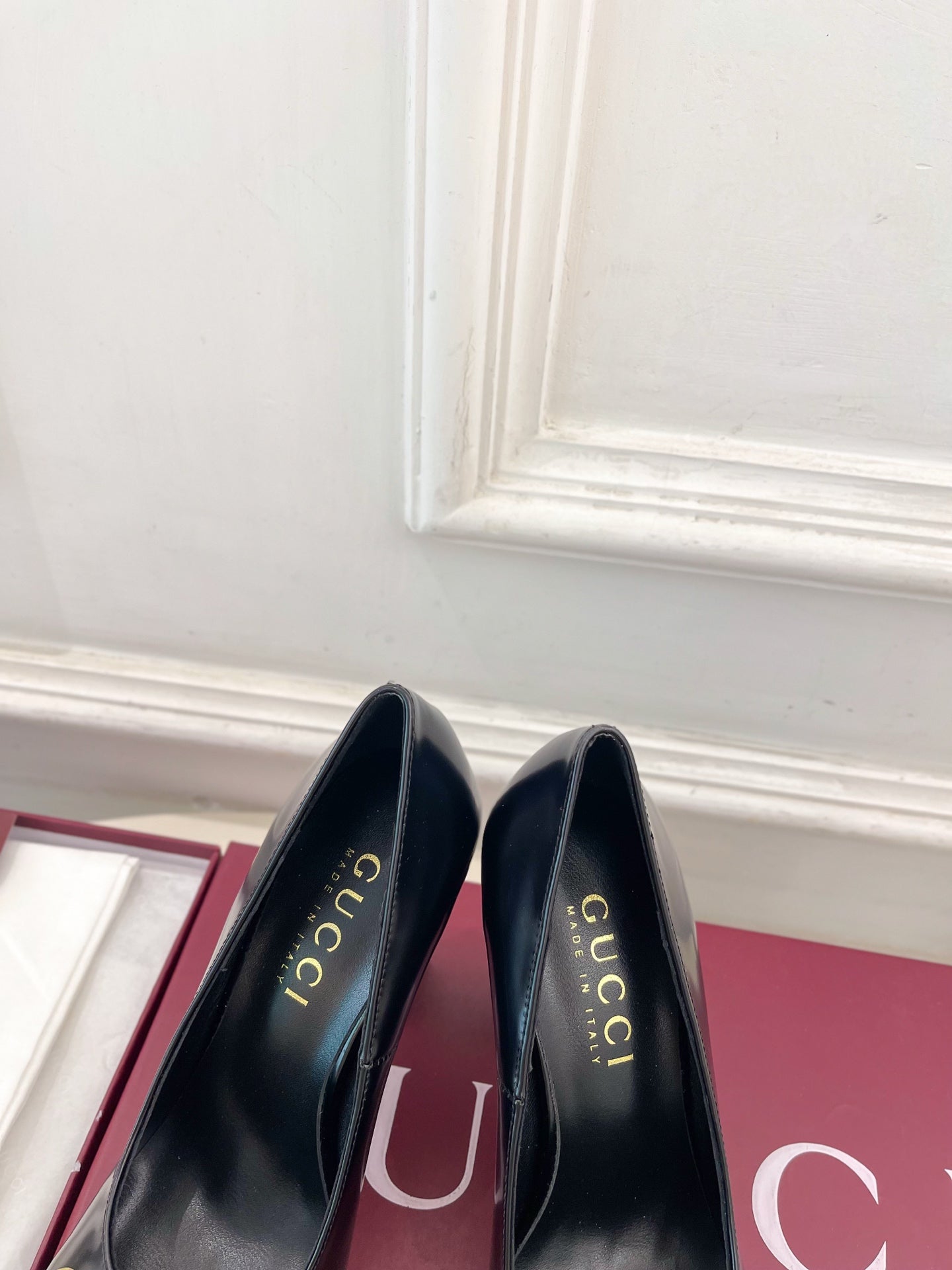 GG 26s Signora Pump 10cm Black Leather 640300