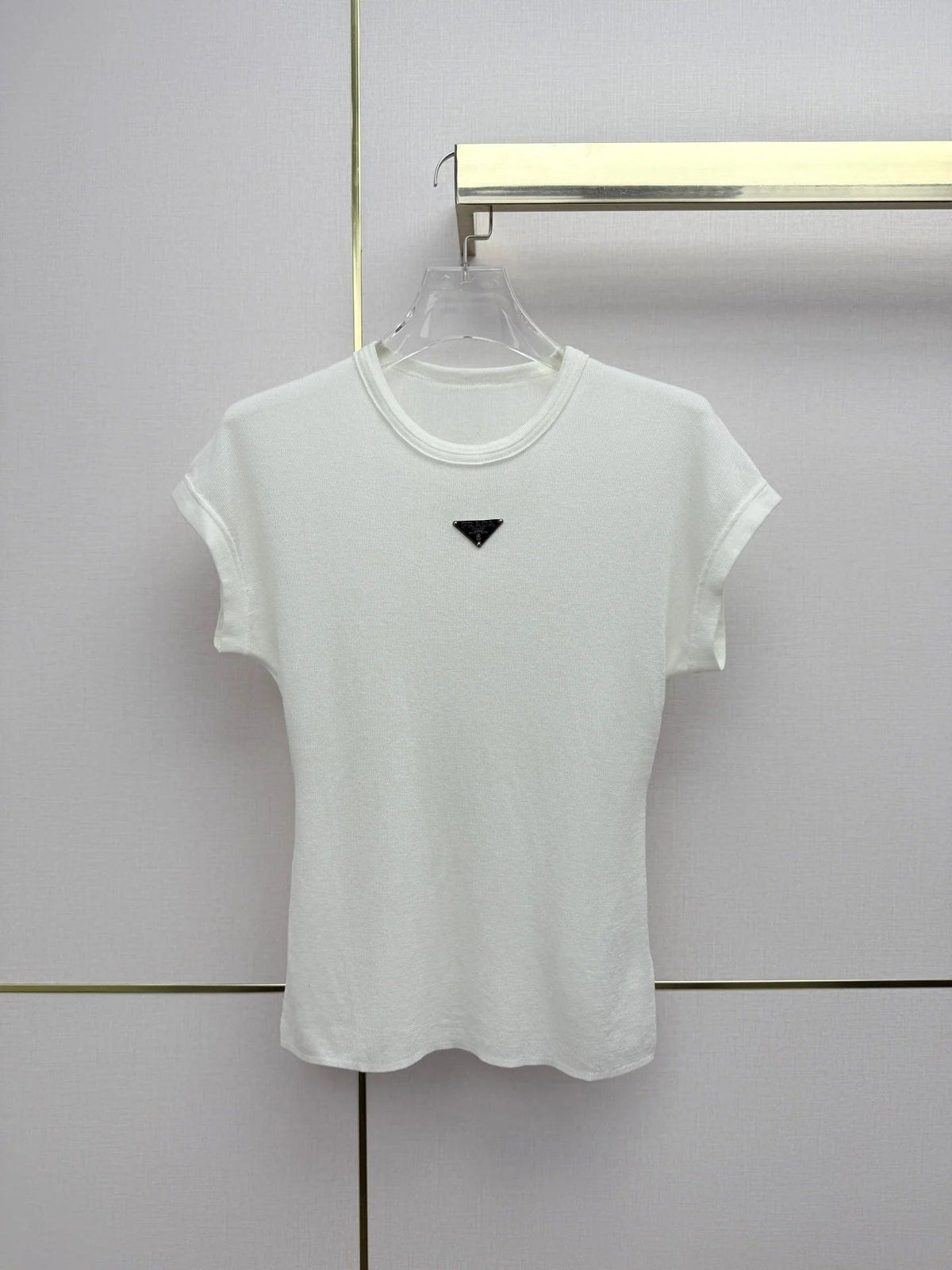 Prada 2026 Crew Neck Tencel Top 367690