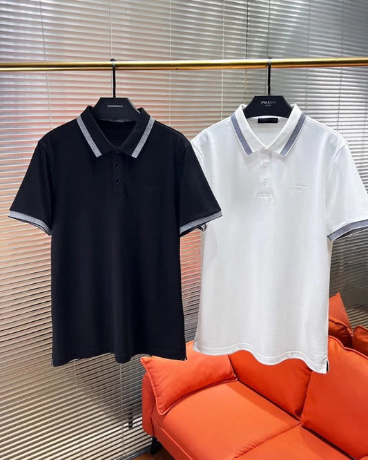 PRA 2026 Men's Short-Sleeve Polo T-Shirt Soft Fabric 857746