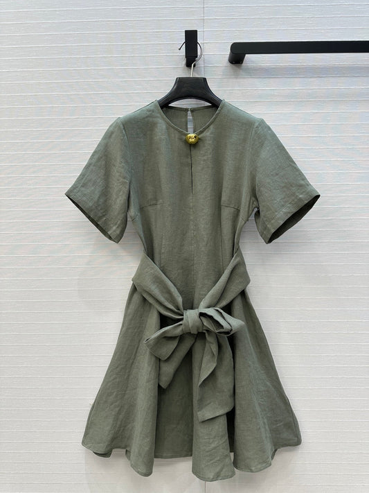 LOEWE SHORT-SLEEVE DRESS 268316
